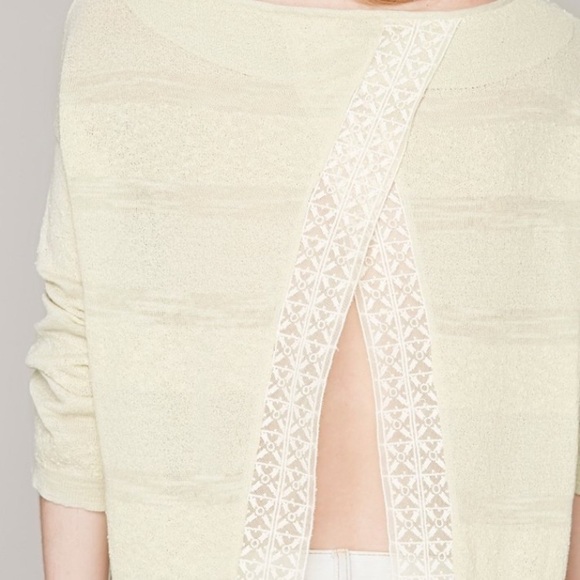 Free People Lacey split back Pullover - Picture 5 of 8